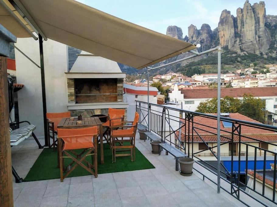 Best View Of Meteora In "Stavros Home" カランバカ エクステリア 写真